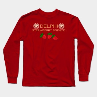 Delphi Strawberry Service Long Sleeve T-Shirt